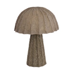 TABLE LAMP CHRIS RAW DARK GREY 